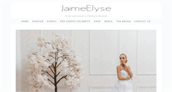 Desktop Screenshot of jaimeelyse.com